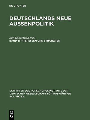cover image of Interessen und Strategien